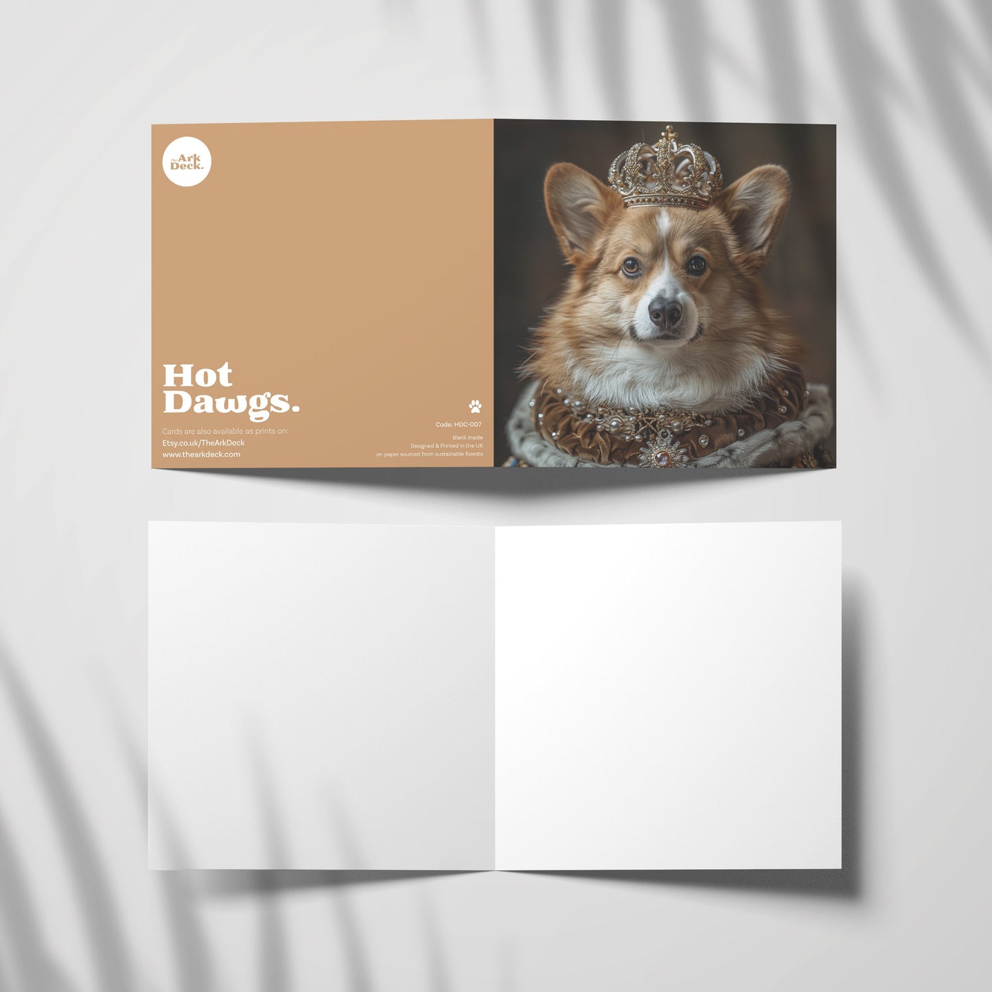 Corgi Greetings Card #02