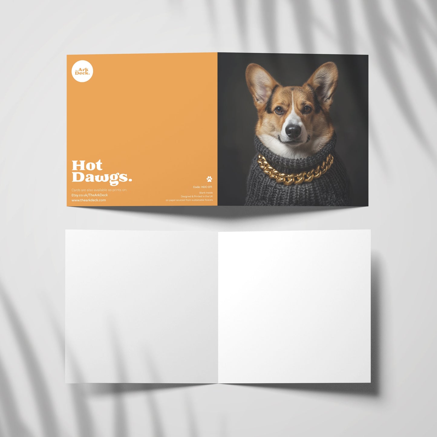 Corgi Greetings Card #01