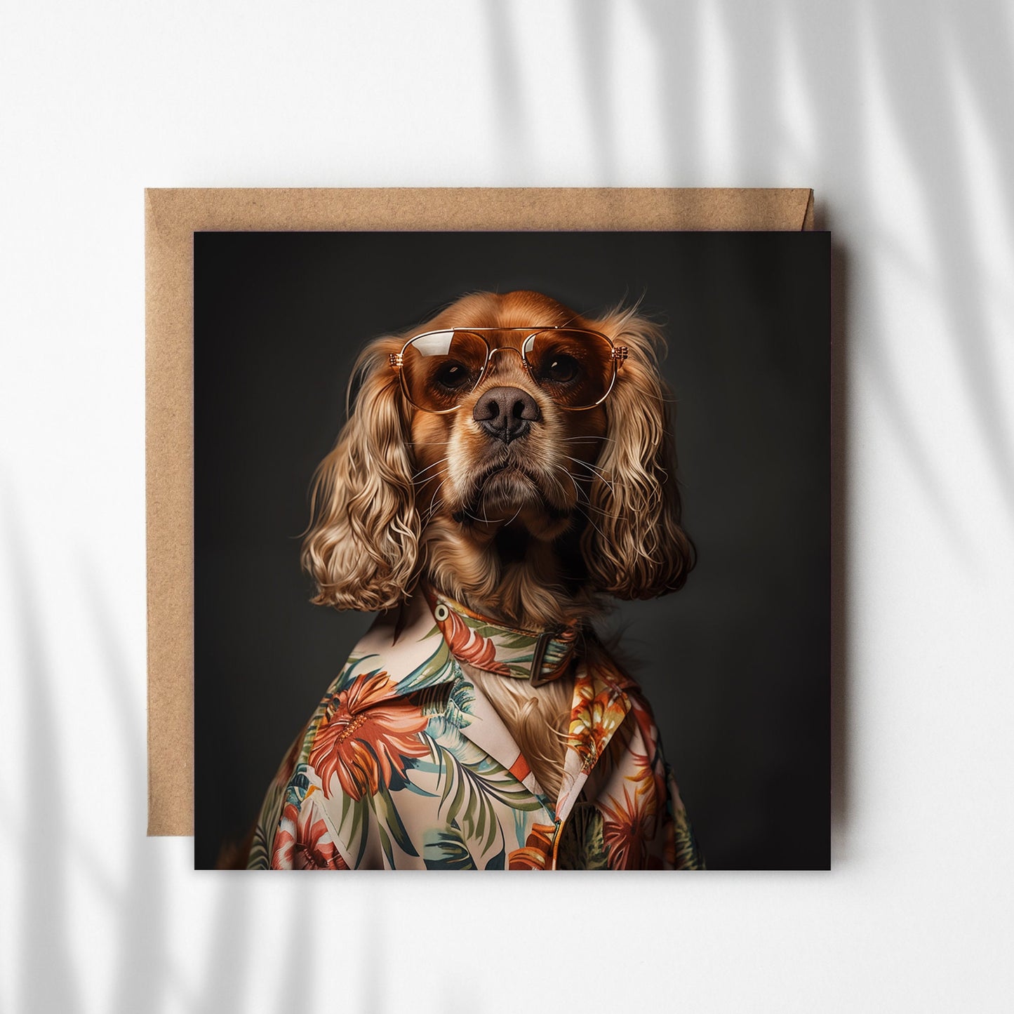 Cocker Spaniel Greetings Card #02