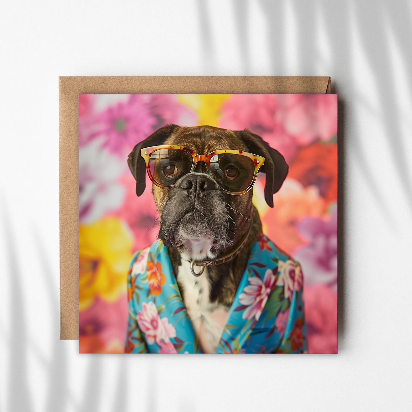 Boxer Greetings Card #03