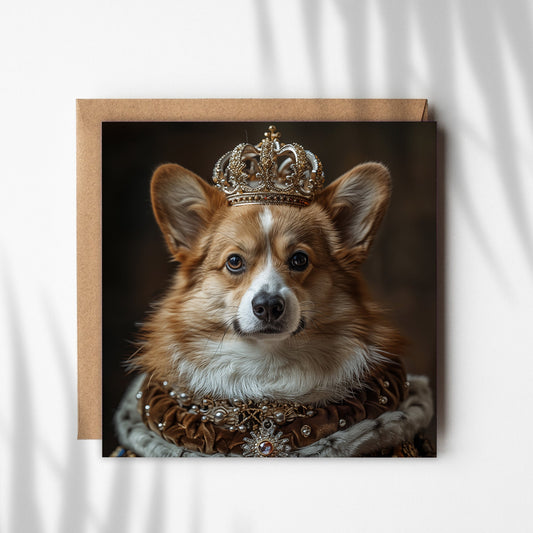 Corgi Greetings Card #02