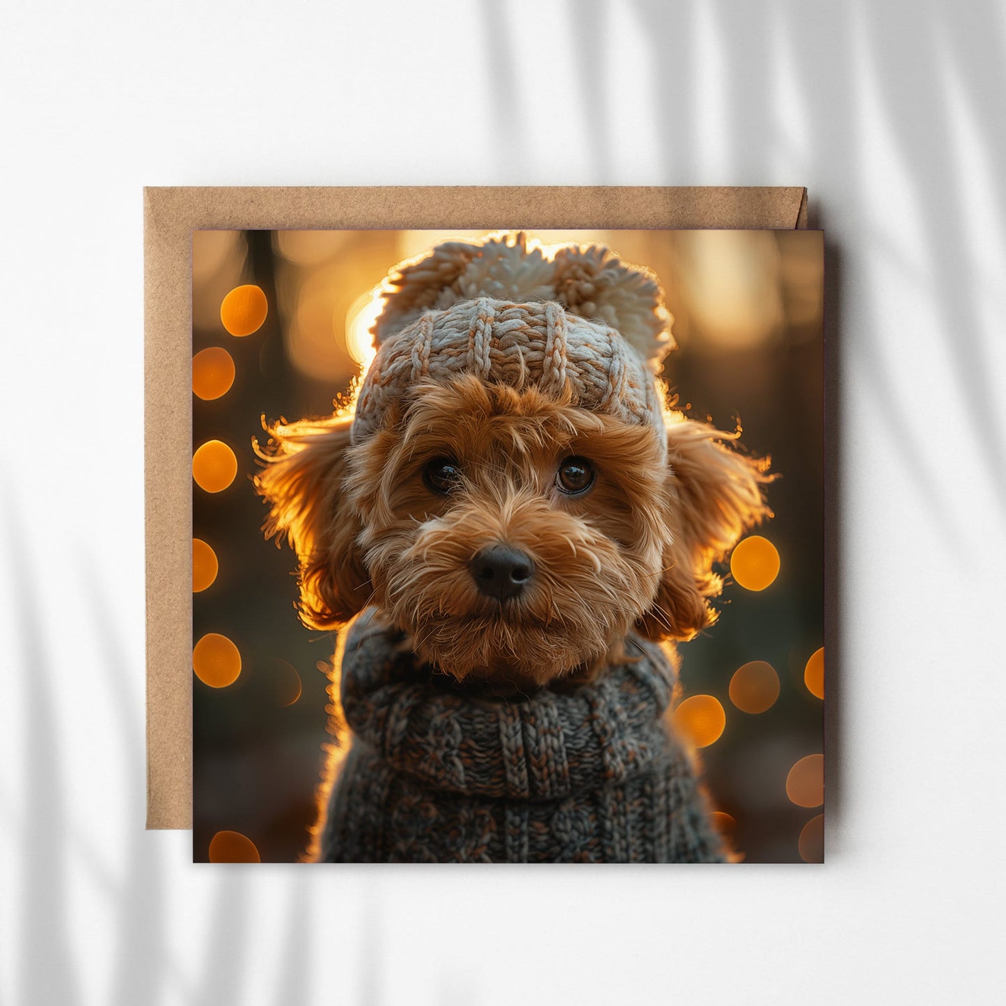 Cockapoo Greetings Card